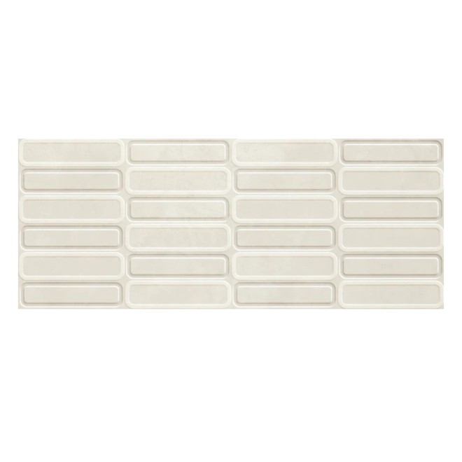 Cifre Ceramica Alure Ivory Oval Decor Wandtegel 30x75 cm